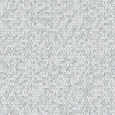Marble Systems Calacatta Gold Royal Polished Hexagon Marble Mosaic 10 3/8x12 - Calacatta Gold Royal - 10 3/8" x 12" x 3/8"