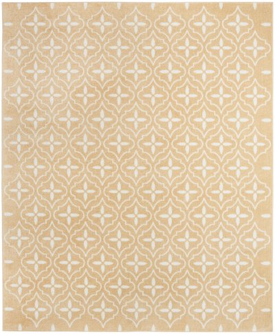 Nourison Home Nourison Nourison Essentials NRE04 6' x 9' Beige Ivory Modern Rug - 5' x 7'