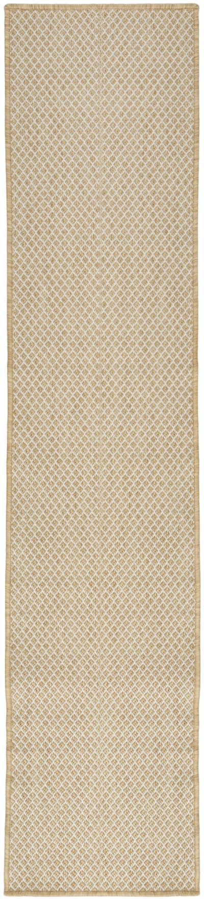 Nourison Home Nourison Courtyard COU01 2' x 3' Natural Modern Rug - 2'2" x 10'