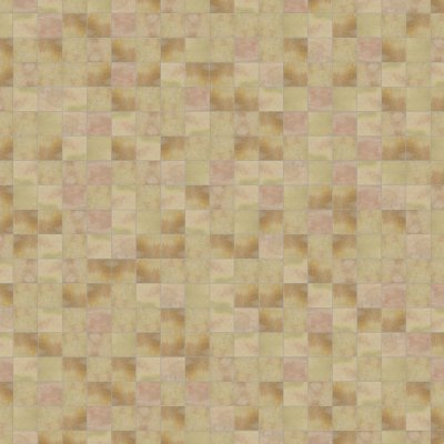 Marble Systems Natural Matte Zellige Mosaic 12x12 - Natural - 12" x 12" x 3/8"