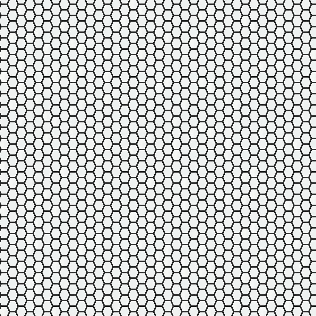 Emser Tile INFLUENCE 2-IN HEX GLOSS MOSAIC -CER - White