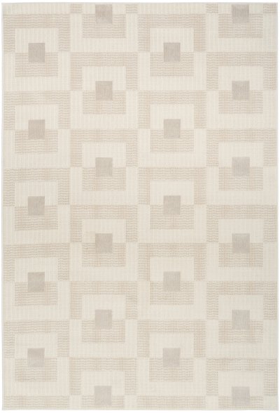 Nourison Home Nourison Nordic NRC05 5' x 7' Ivory Beige Modern Indoor Rug - 4' x 6'