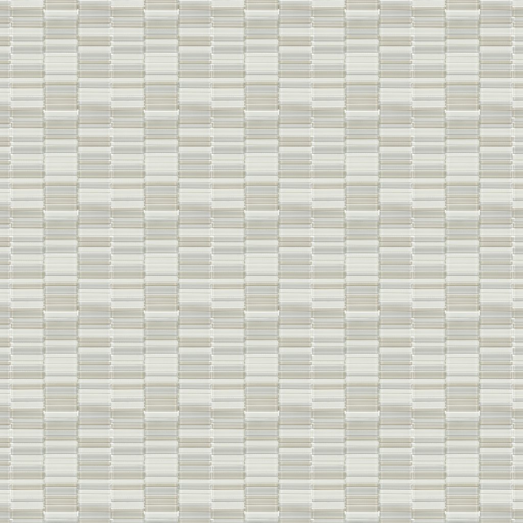 Qualis Ceramica Natural Blend Stacked Mosaic