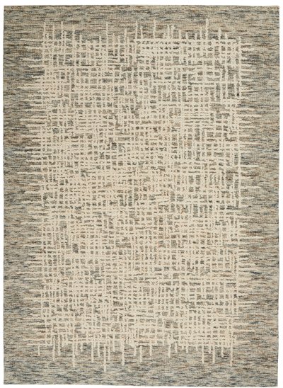 Nourison Home Nourison Vail VAI03 8'3" x 11'6" Ivory Multicolor Rustic Indoor Rug - 5'3" x 7'3"