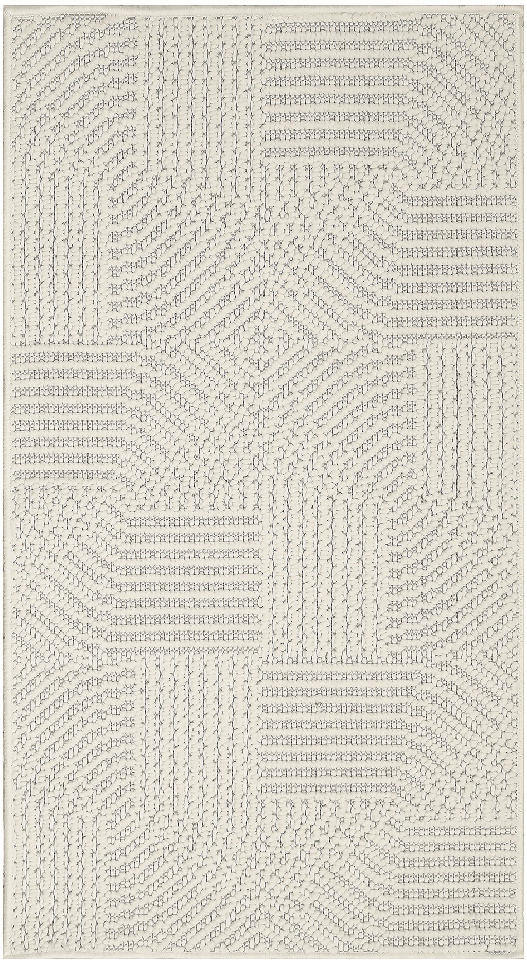 Nourison Home Nourison Textured Home TXH02 2'2" x 3'9" Ivory Modern Indoor Rug