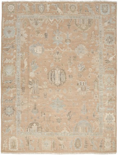 Nourison Home Nourison Whispers WHP06 10' x 14' Dusty Mauve Vintage Indoor Rug - 8' x 10'