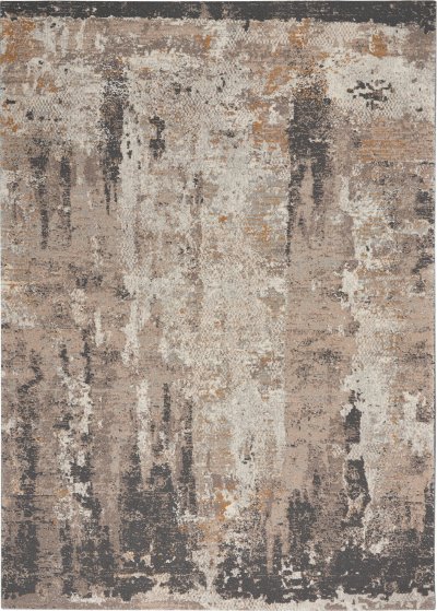Nourison Home Nourison Ludlow LDW05 5'3" x 7'3" Cream Grey Modern Indoor Rug - 5'3" x 7'3"