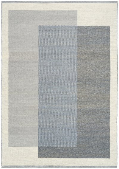 Nourison Home Nourison Copenhagen CPN02 8' x 10' Ivory Blue Mid-Century Modern Indoor Rug - 8' x 10'