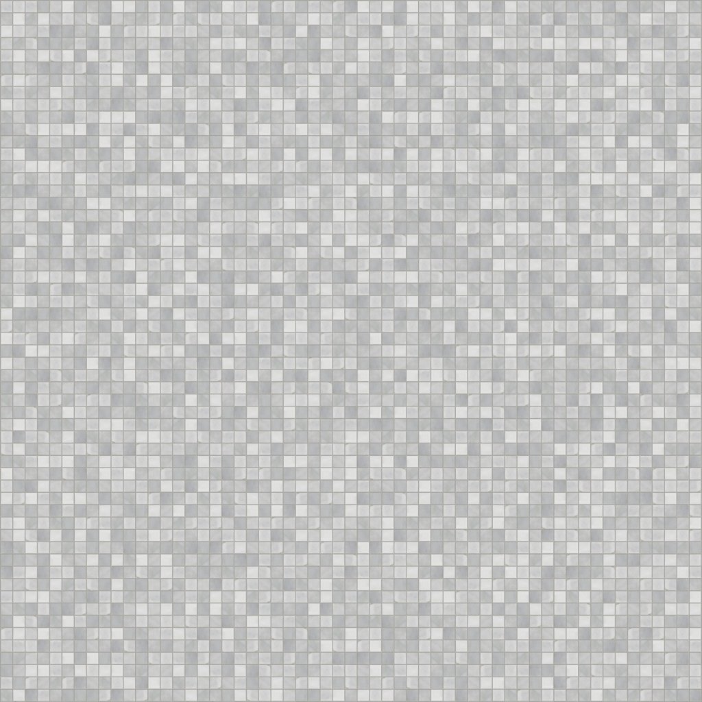 Marble Systems Glacier Honed Hand Clipped 1x1 Marble Mosaic 11 3/4 X 11 3/4 - Glacier
