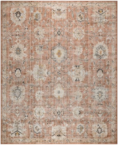 Nourison Home Nourison Oushak Home OUS01 2' x 6' Rust Vintage Indoor Rug - 7' x 10'