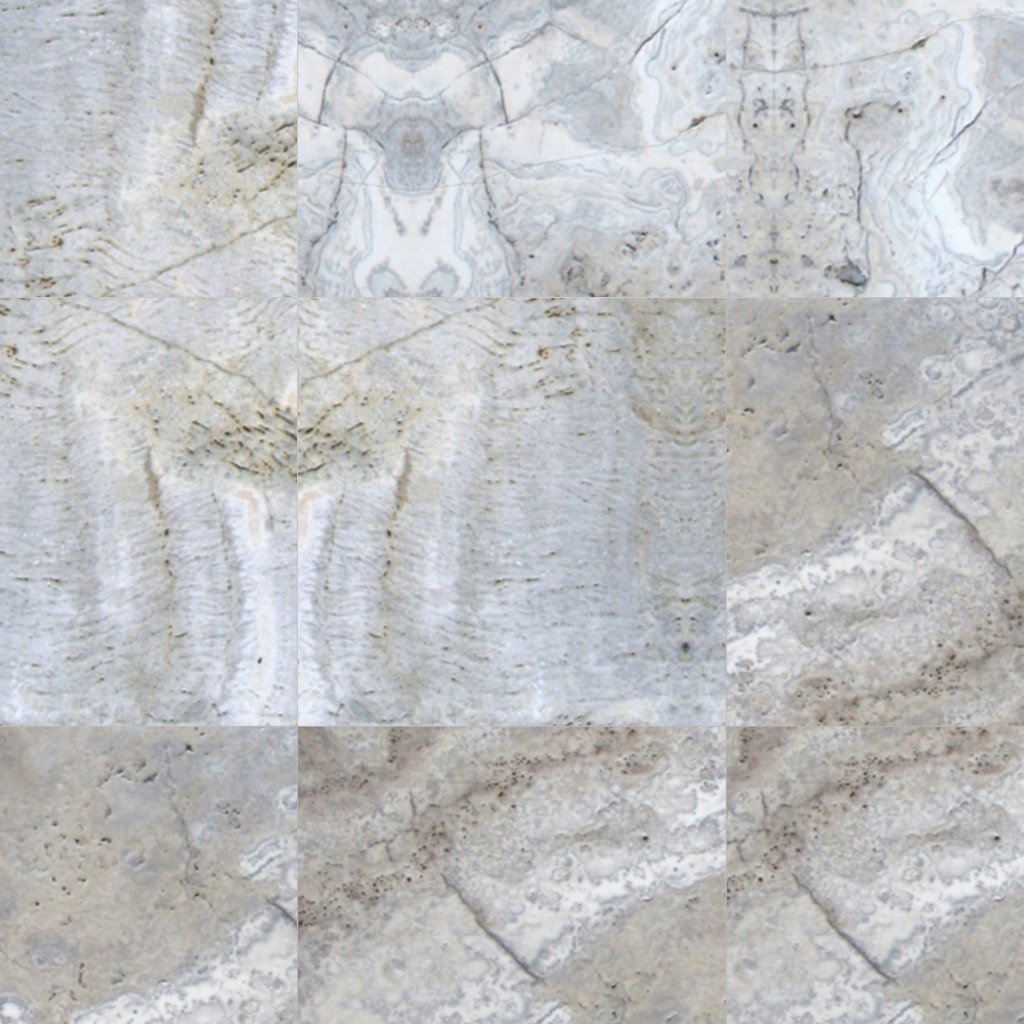 MSI Silver Travertine Paver - Gray-Light