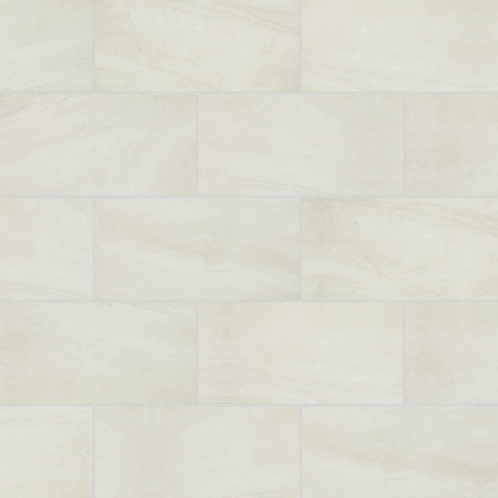 Daltile Wanderwise Swan, Rectangle, 12X24, Matte - Swan