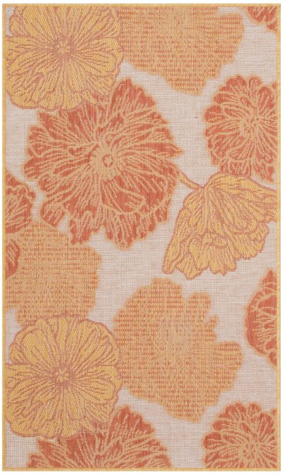 Nourison Home Nourison Garden Oasis GOA04 10' x 14' Coral Tropical Rug - 2' x 4'