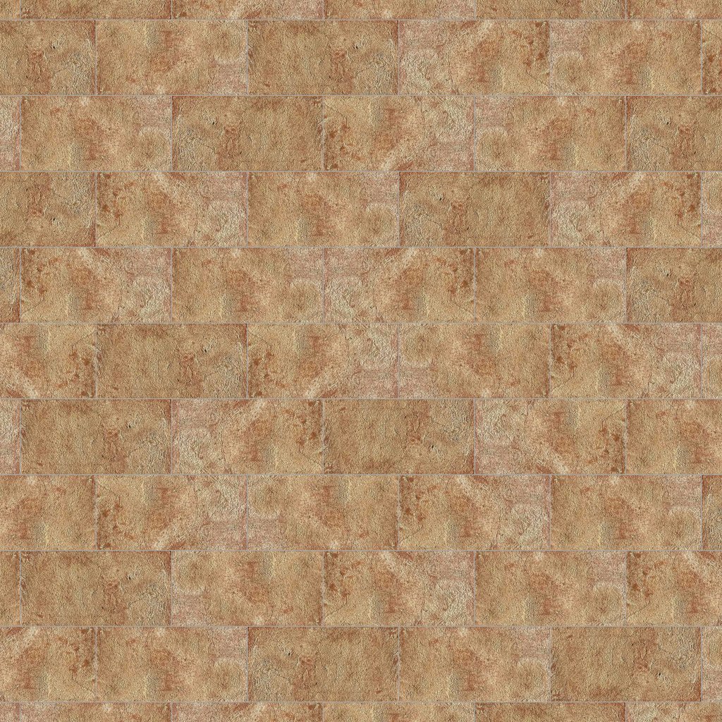 Marble Systems Handmade Textured Rectangle Terracotta Tile 6x12 - Handmade