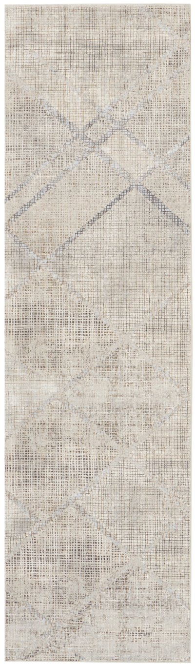 Nourison Home Nourison Sparkle ILI03 9' x 12' Grey Modern Indoor Rug - 2'3" x 7'6"