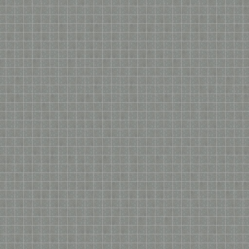 American Olean Unglazed Mosaics - Storm Gray Spc, Straight Joint, 2X2, Matte (0A06) - Storm Gray Spc