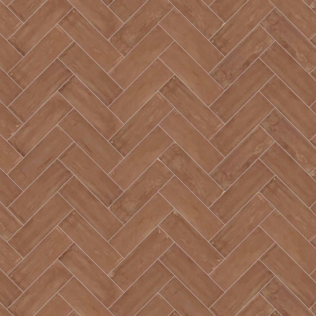 Daltile Nu Bare Cocoa, Rectangle, 4X12, Handcrafted, Glossy - Cocoa