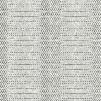 Marble Systems Avenza Honed Hexagon 1x1 Marble Mosaic 11 1/2x12 1/4 - Avenza - 11 1/2" x 12 1/4" x 3/8"