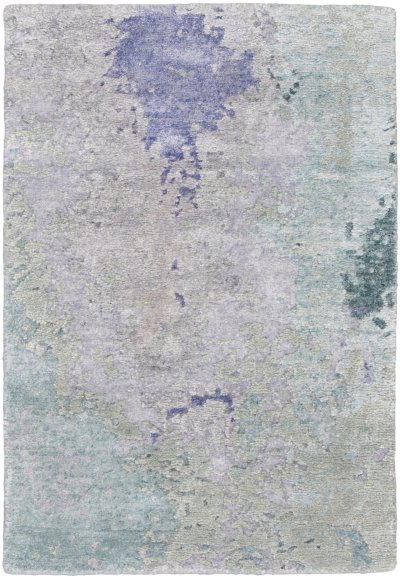 Nourison Home Nourison Silk Shadows SHA22 8'6" x 11'6" Blue Green Modern Indoor Rug - 2' x 3'