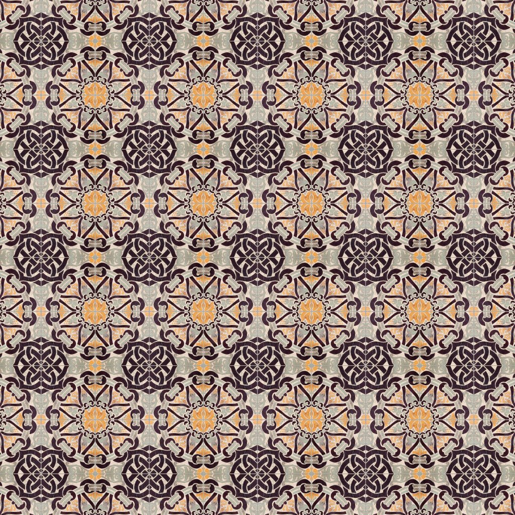 Marble Systems Heaton A-14a Glazed Ceramic Tile 6x6 - Heaton A-14a