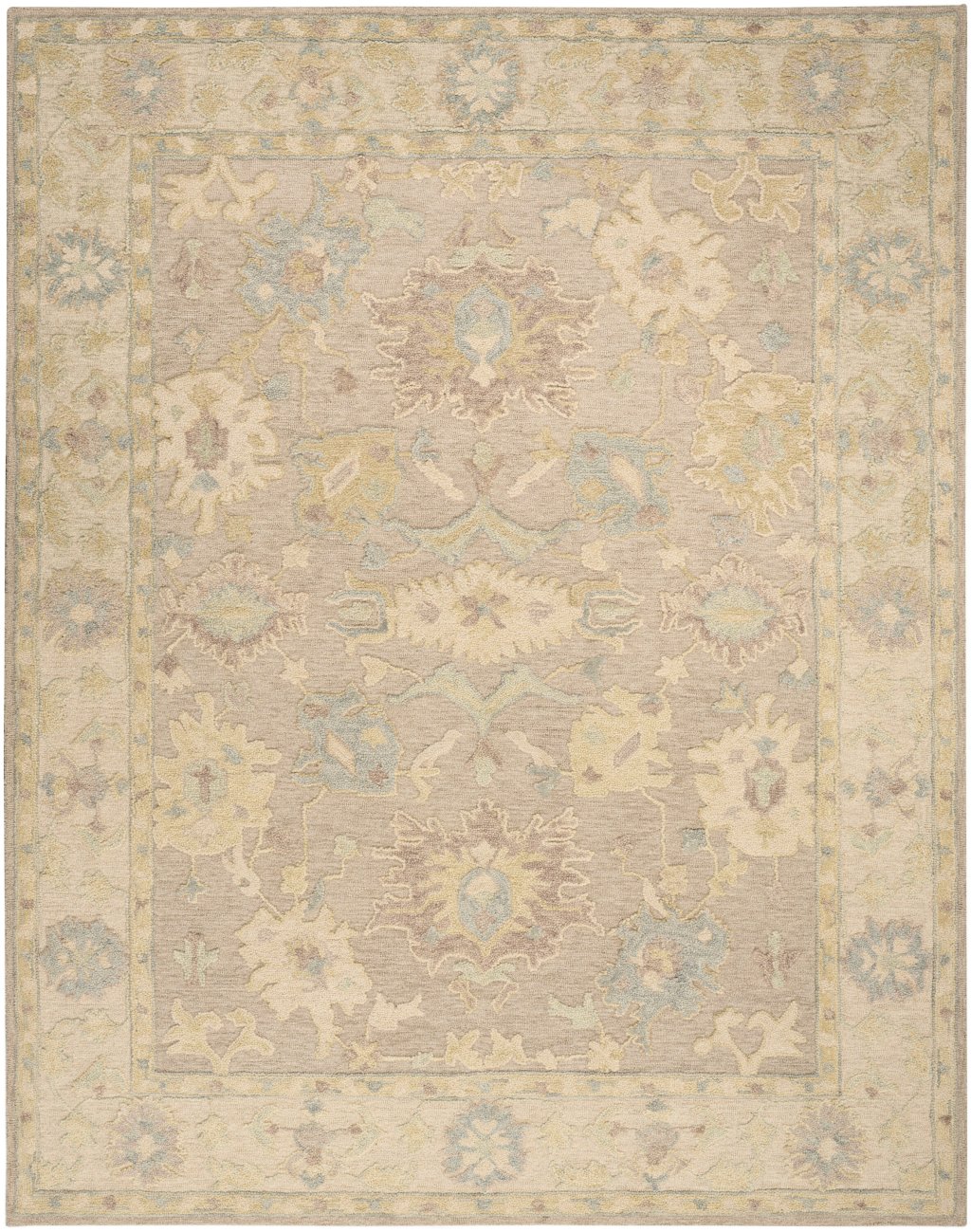 Nourison Home Nourison Maison MSO01 5'9" x 8'9" Taupe Ivory Vintage Indoor Rug