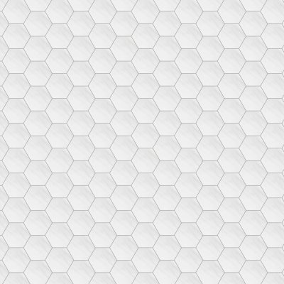 Marble Systems Snow White Polished Hexagon Waterjet Marble Tile 5 25/32x5 - Snow White - 5 25/32" x 5" x 3/8"