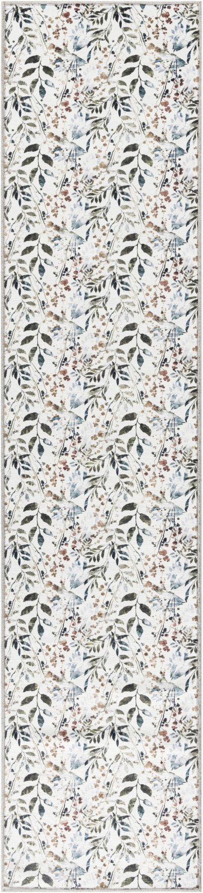 Nourison Home Nourison Nourison Washables NWB05 8' x 10' Ivory Multicolor Contemporary Indoor Rug - 2'2" x 10'