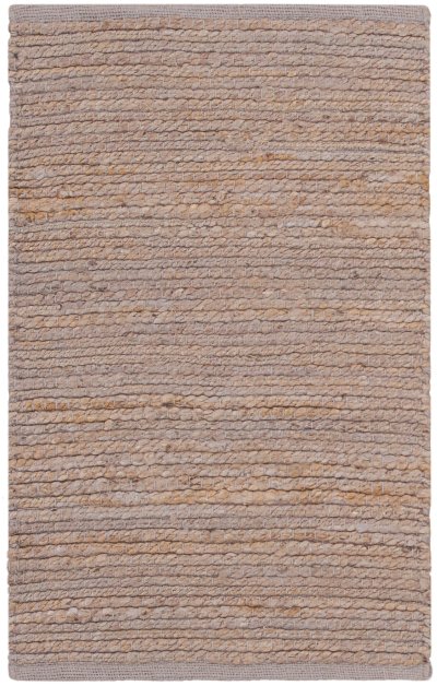 Nourison Home Nourison Natural Jute NJT01 2'3" x 8' Grey Farmhouse Indoor Rug - 3' x 5'