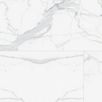 Qualis Ceramica Royal Stoneworks 48X110 Grandvein White Polished - 48" x 110"
