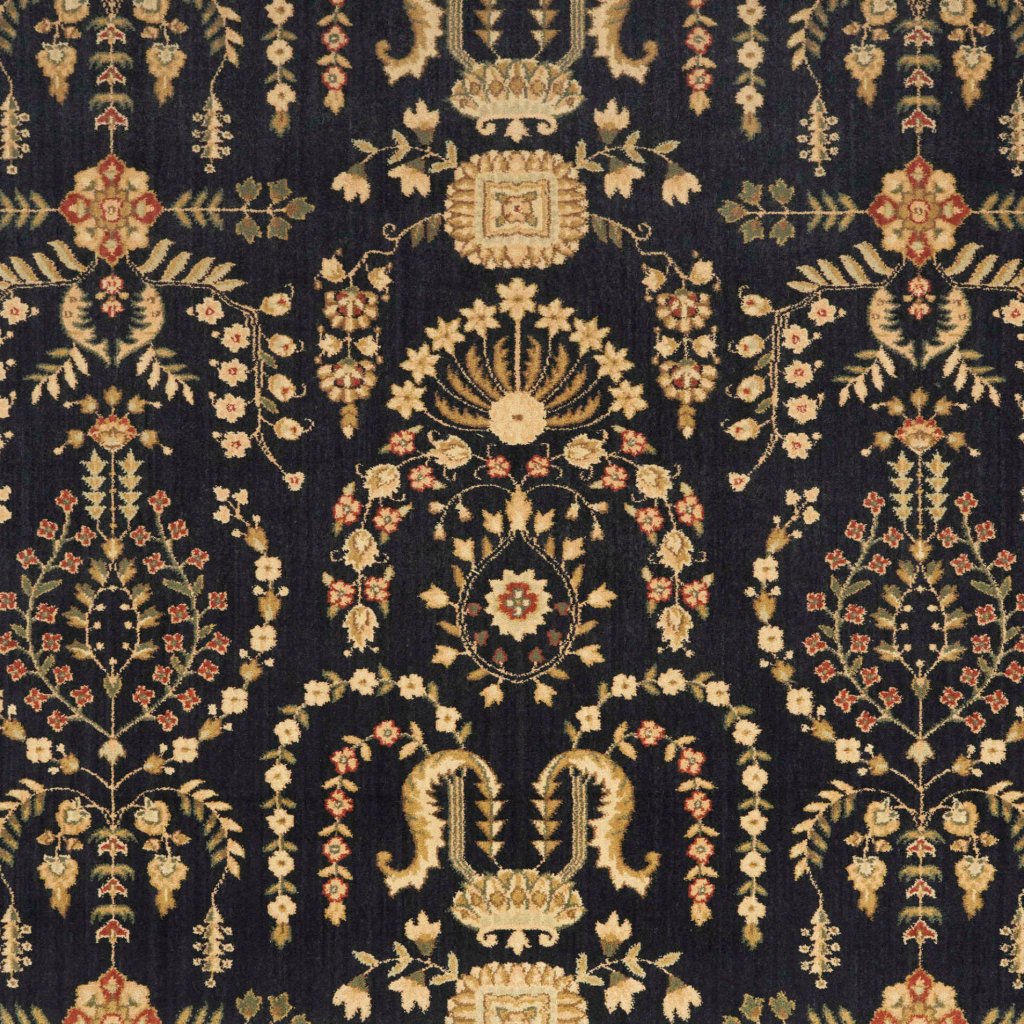 Nourison GRAND PARTERRE SAROUK PT02 MIDNIGHT BROADLOOM