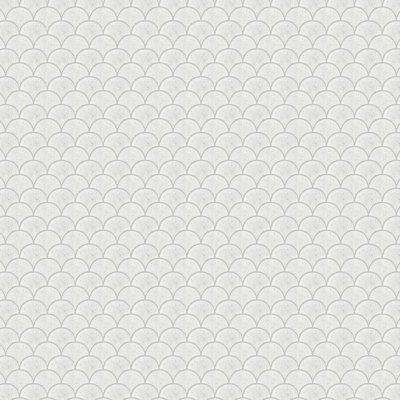 Qualis Ceramica Chelsea Collection Crystal White Marble Scale Polished - 11.7" x 11.1"