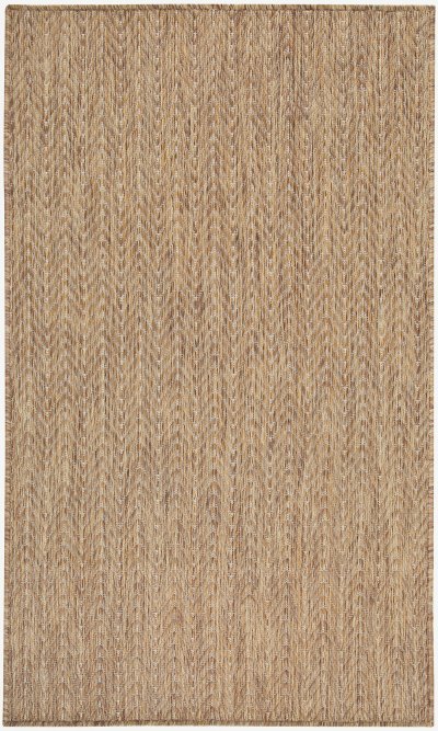 Nourison Home Nourison Horizon Indoor/Outdoor HOZ02 3' x 5' Natural Modern Rug - 2' x 3'