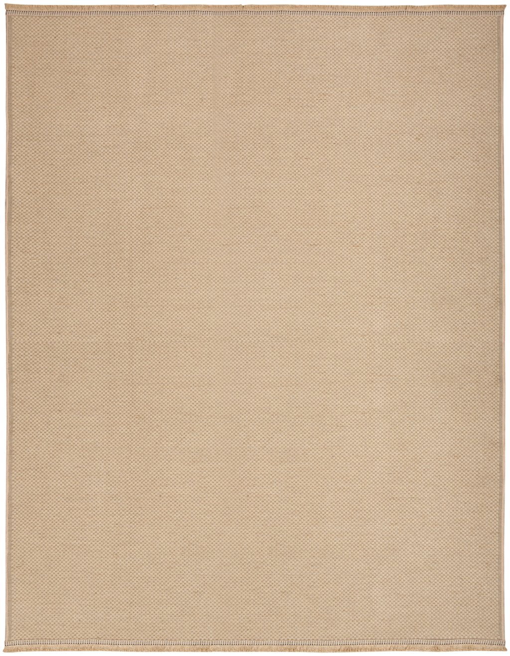 Nourison Home Nourison Washable Organic WSO03 7'10" x 9'10" Natural Modern Indoor Rug