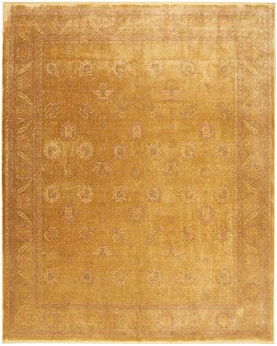 Nourison Home Nourison Luxurious LRS02 9'10" x 12'6" Gold Vintage Indoor Rug - 8' x 10'