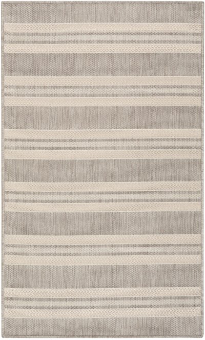 Nourison Home Nourison Horizon Indoor/Outdoor HOZ05 5' x 7' Grey Modern Rug - 3' x 5'