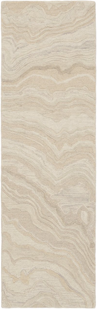 Nourison Home Nourison Graceful GRU01 8'6" x 11'6" Beige Modern Indoor Rug - 2'3" x 7'6"