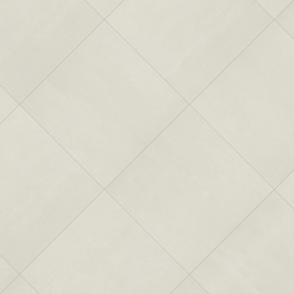 American Olean Theoretical Evolved - Wishful White, Square, 24X24, Stepwise, Matte (TE80) - Wishful White