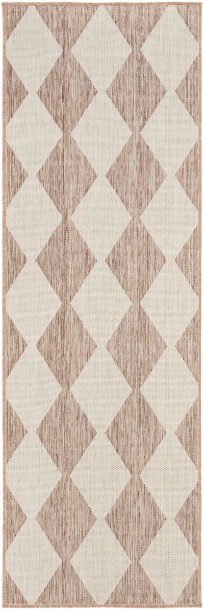 Nourison Home Nourison Positano POS04 8' x Square Beige Modern Rug - 2'2" x 8'