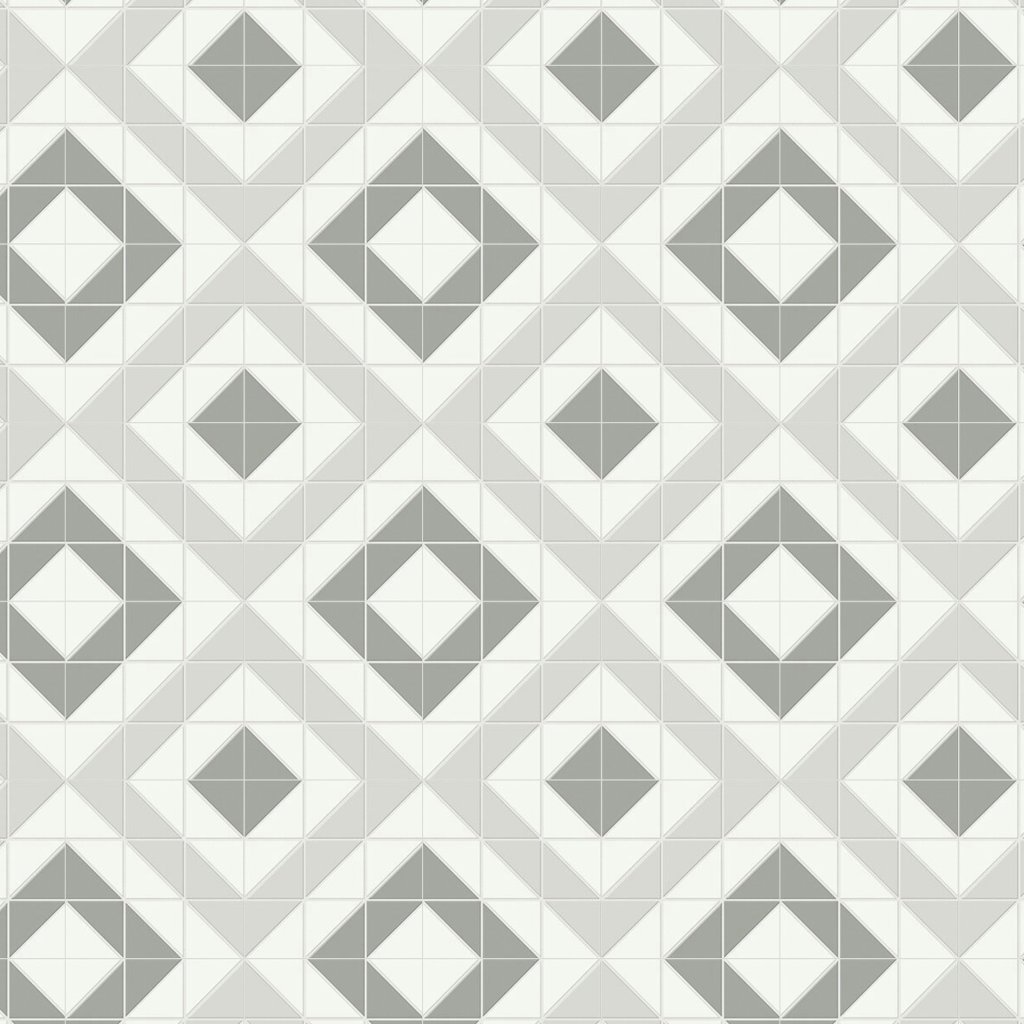 Qualis Ceramica Traditions Evening Blend Cubic Matt Mosaic - Cement Chic