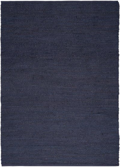 Nourison Home Nourison Natural Jute NJT01 6' x 9' Navy Farmhouse Indoor Rug - 8' x 10'