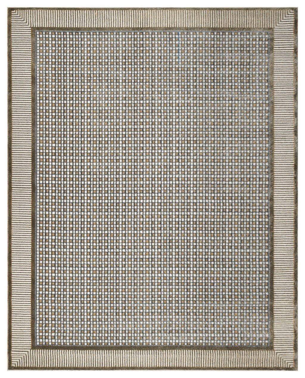 Nourison Home Nourison Nordic NRC03 8' x 10' Multicolor Modern Indoor Rug