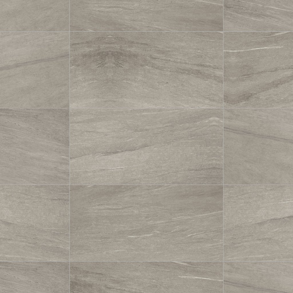 American Olean Montesano - Medium Gray, Rectangle, 15X30, Matte (MN73) - Medium Gray