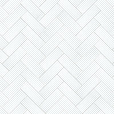 Qualis Ceramica Sausalito 5X13 White Matt 02 - Herringbone
