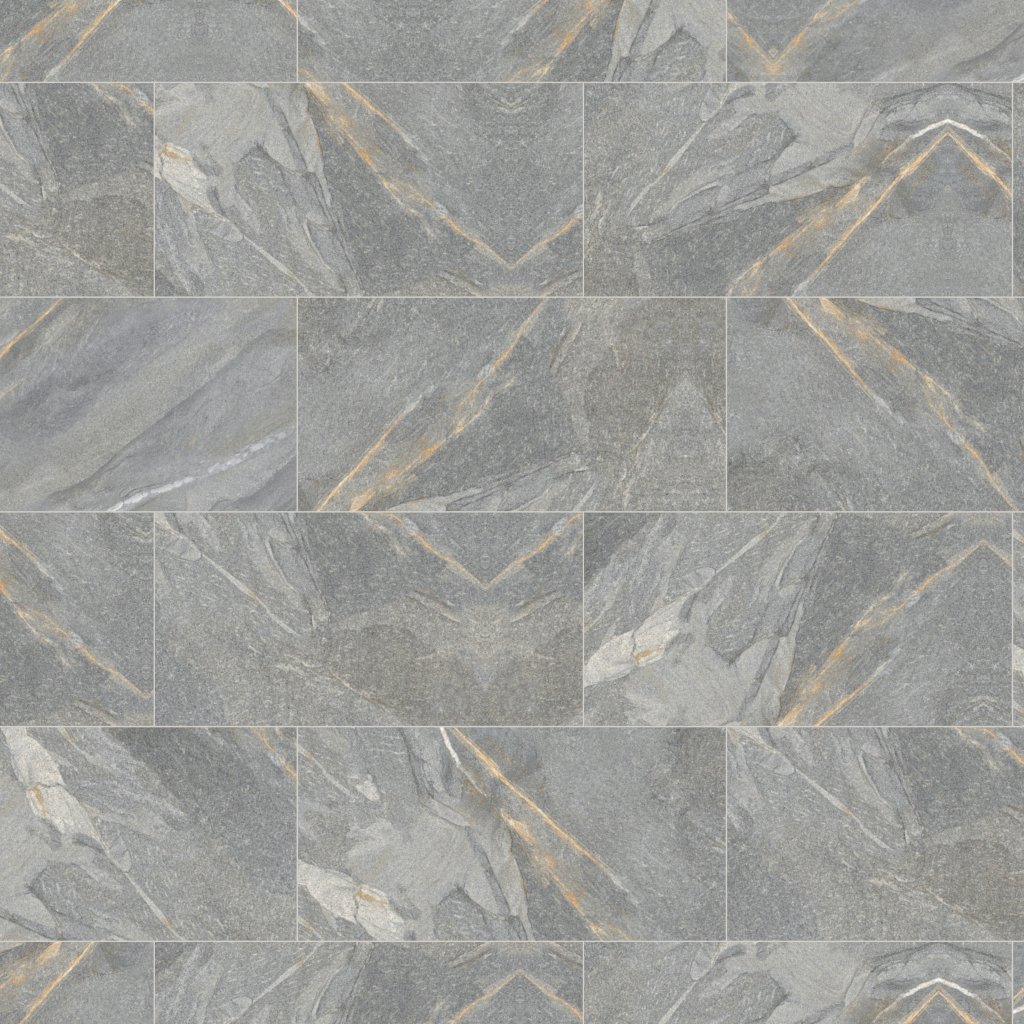 Qualis Ceramica Capri 12x24 Grey - Grey