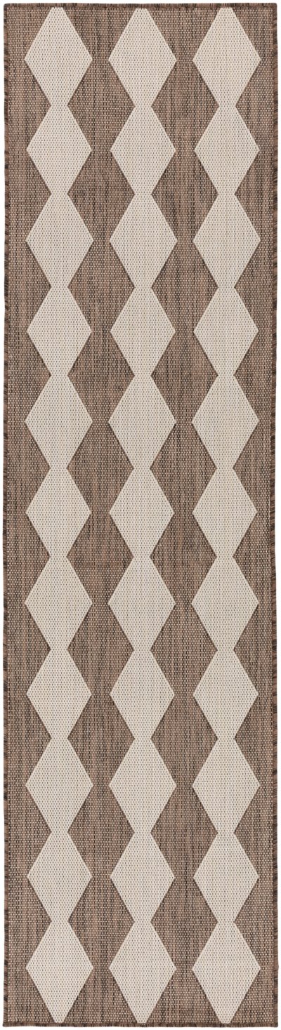 Nourison Home Nourison Positano POS04 2'2" x 8' Natural Modern Rug - 2'2" x 10'