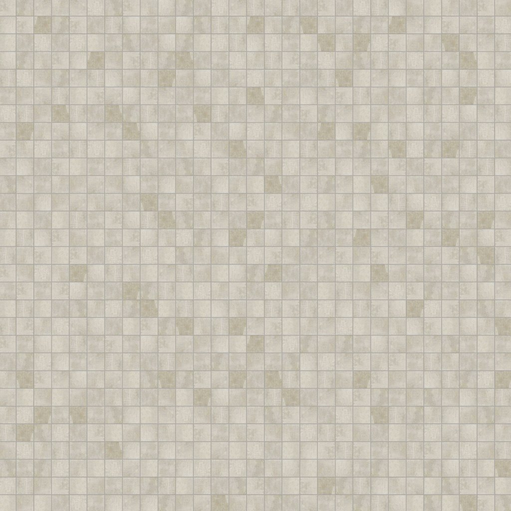 Marble Systems Runway Ash Honed 2x2 Concrete Look Porcelain Mosaic 12x12 - Runway Ash