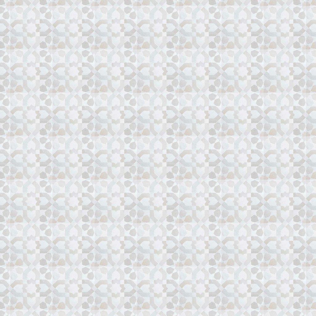 Marble Systems White, Gray Glossy Jasmine Zellige Mosaic 12x12 - White, Gray