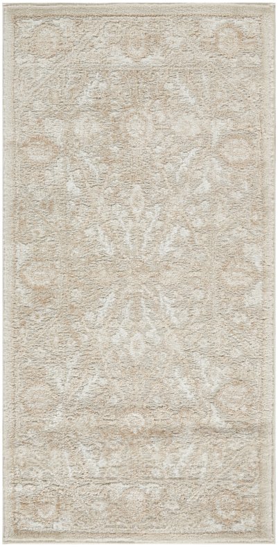 Nourison Home Nourison Dekor DEK03 5'3" x 7' Cream Beige Vintage Indoor Rug - 2' x 4'