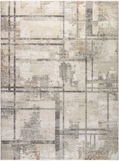Nourison Home Nourison Sustainable Trends SUT02 7'10" x 9'10" Ivory Multicolor Modern Indoor Rug - 9' x 12'