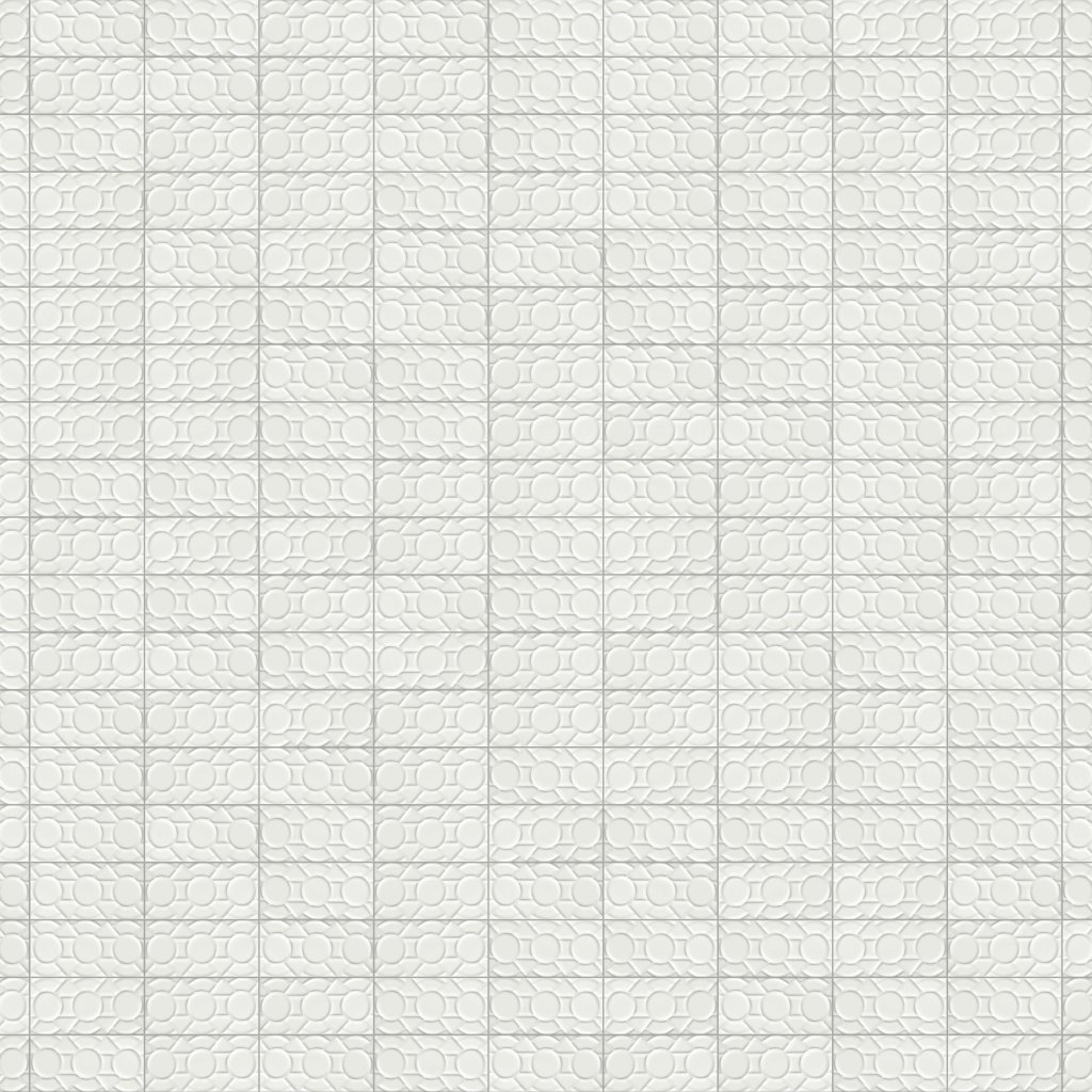 Marble Systems Tulum White Glossy Zaragosa Ceramic Accent Tiles 3x6 - Tulum White